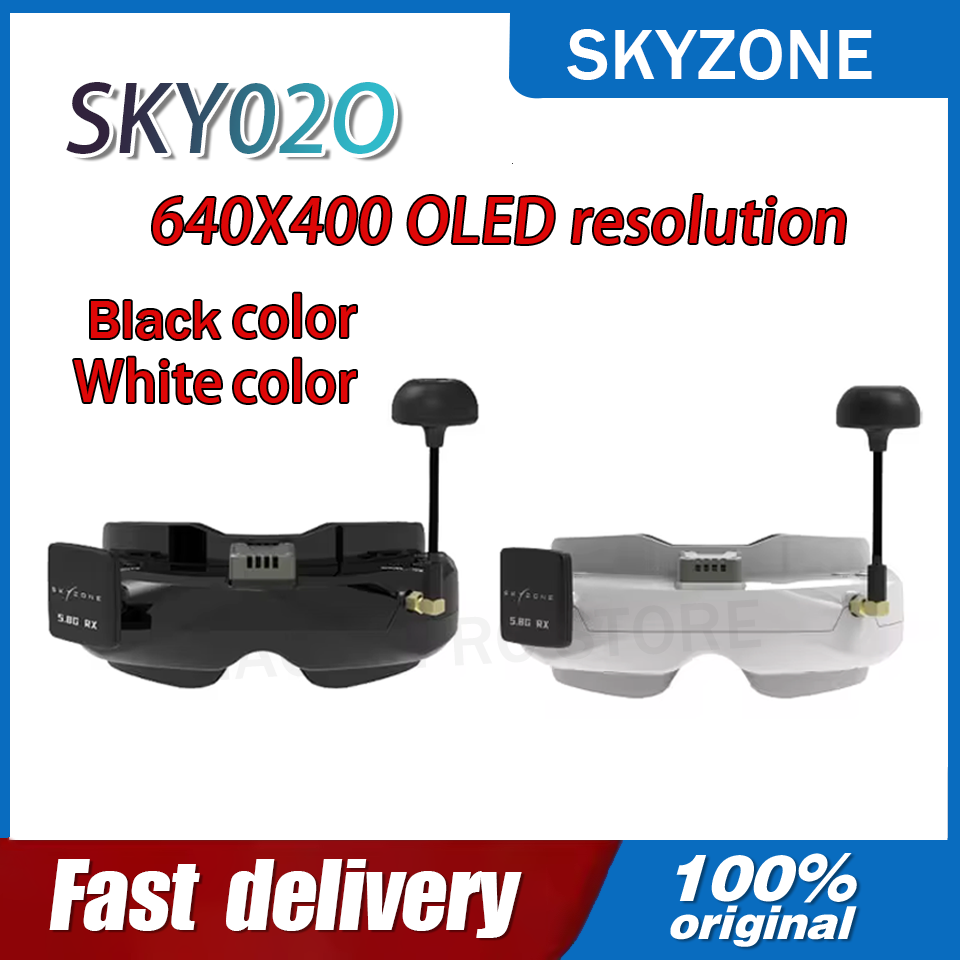 Drone Battery 6S - Okulary FPV SKYZONE SKY02O OLED 5.8GHz