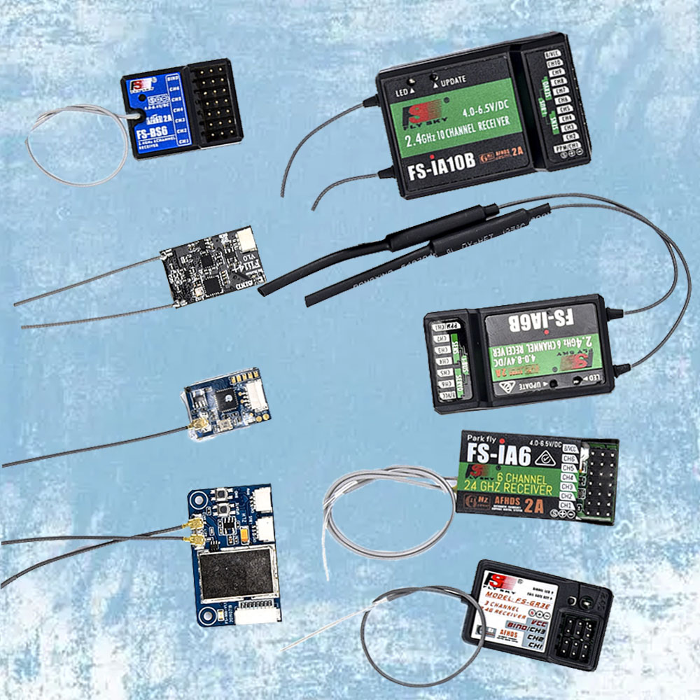 Drone Battery Lipo - Odbiornik RC Flysky FS-IA6 IA6B IA10B