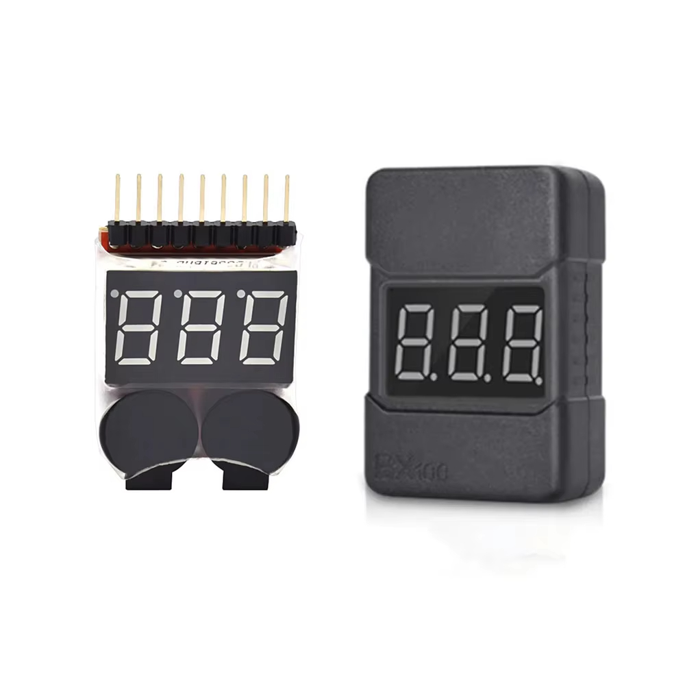 Drone Battery Alarm - Tester napięcia akumulatora Lipo BX100 1-8S