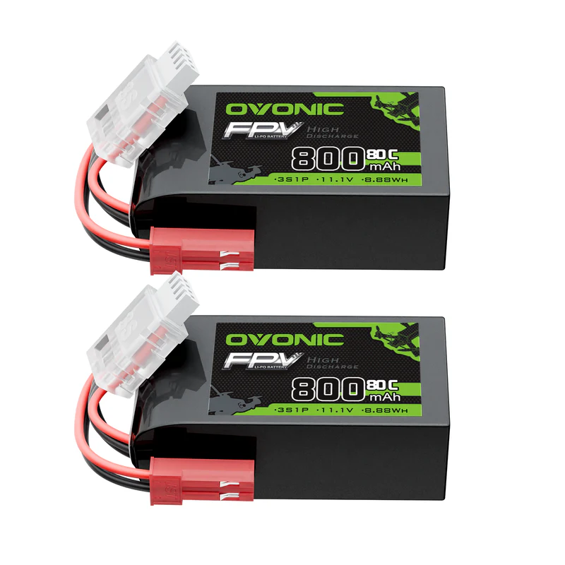 Drone Battery 3S - Akumulator LiPo OVONIC 11.1V 80C 800mAh