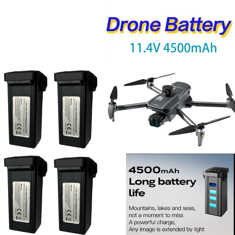 Drone Battery Li-Ion - 11.4V 4500mAh Inteligentna bateria Lipo do