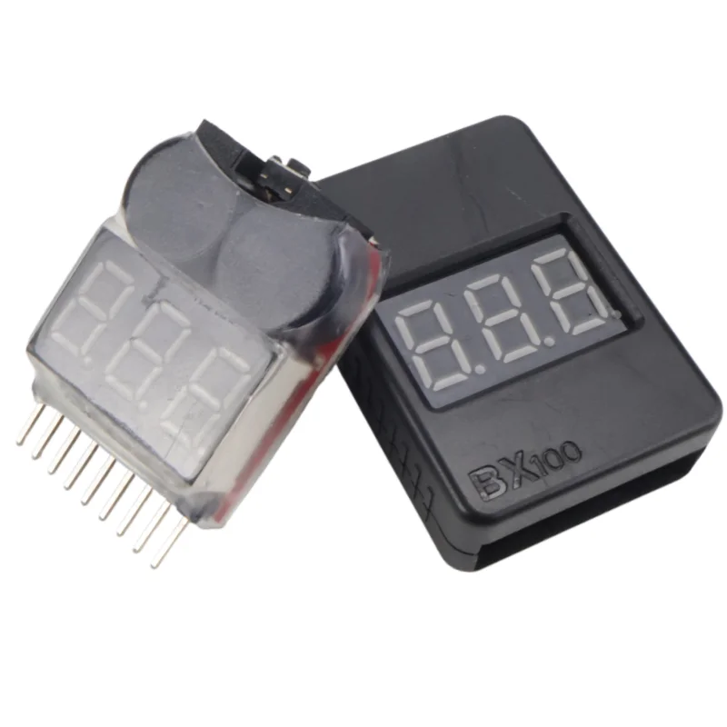 Drone Battery Voltage Checker - Tester napięcia akumulatora Lipo 1-8S, alarm