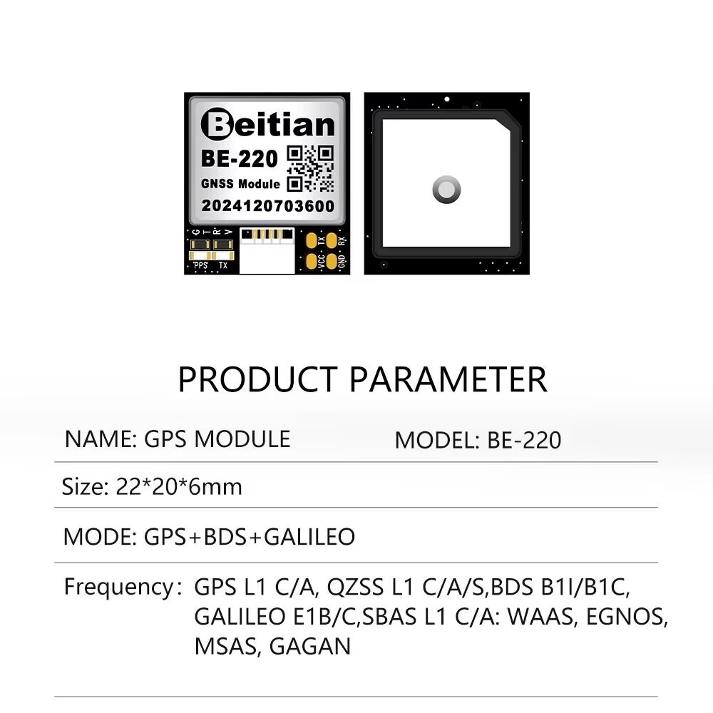 Drone Battery Plate - Moduł GPS Beitian BE-180 BE-220 BE-280