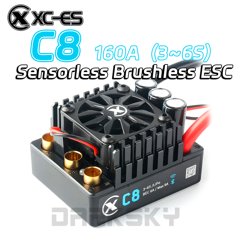 Drone Battery 6S - XC-ESC C8 160A Bezszczotkowy Regulator ESC