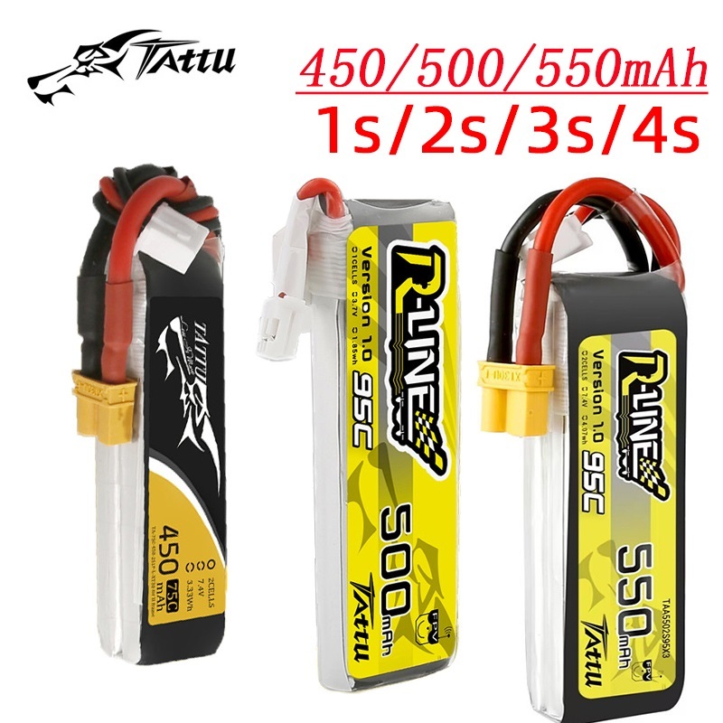 Drone Battery 4S - 3 sztuk nowy TATTU 450/500/550mAh 75/95C
