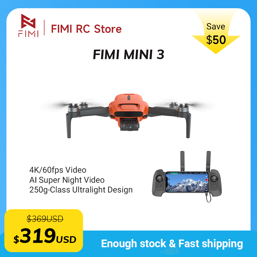 Drone Battery Smart - Dron FIMI MINI 3 z kamerą