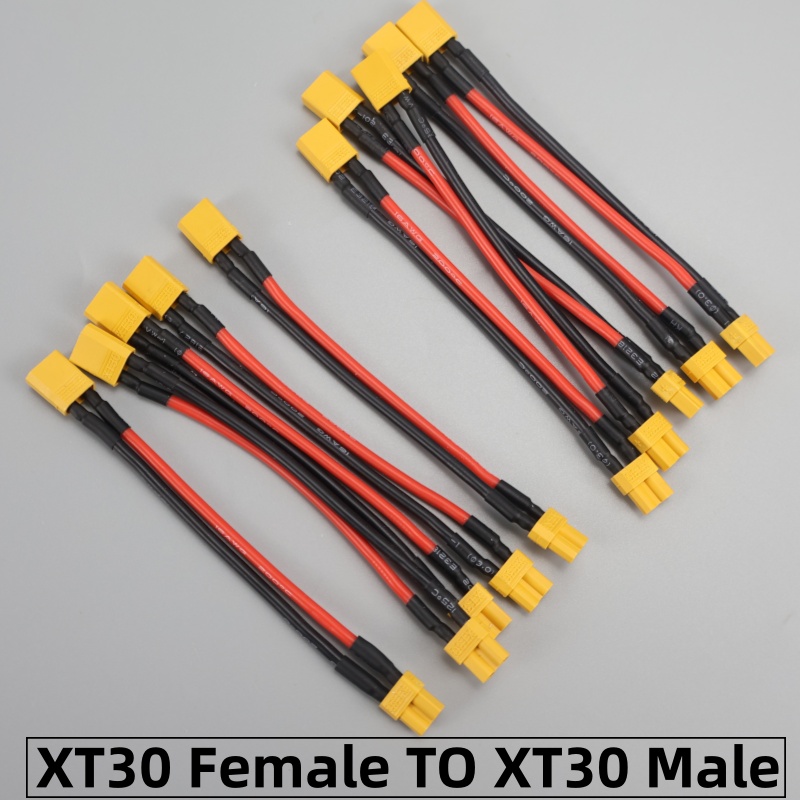 Drone Battery Plate - Kabel zasilający XT30 męski na żeński,