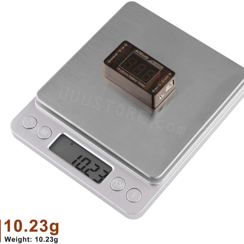 Drone Battery Voltage Checker - Tester napięcia akumulatora LiPo AOKoda AOK-041