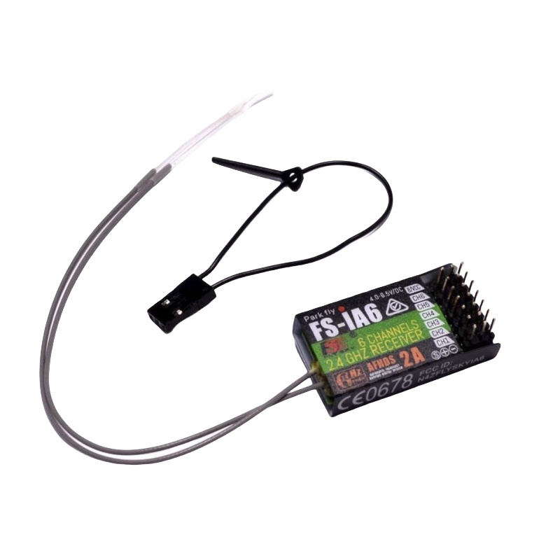 Odbiornik Flysky FS-IA6 6-kana – Drone Battery Plate recenzja i cena
