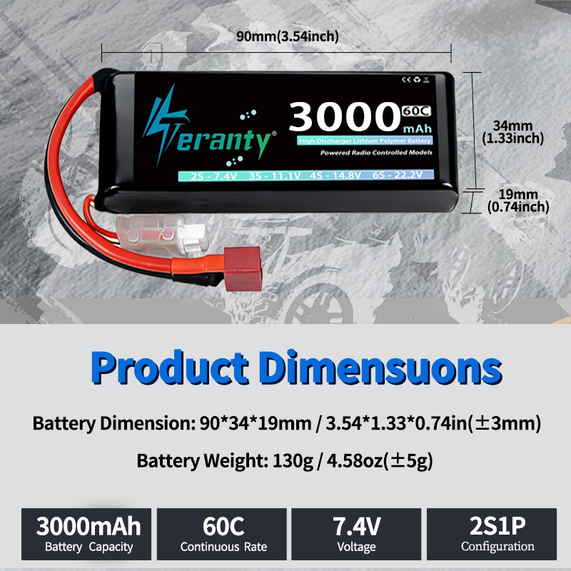 TERANTY 2S 3000mAh Bateria Lip – Drone Battery Lipo recenzja i cena