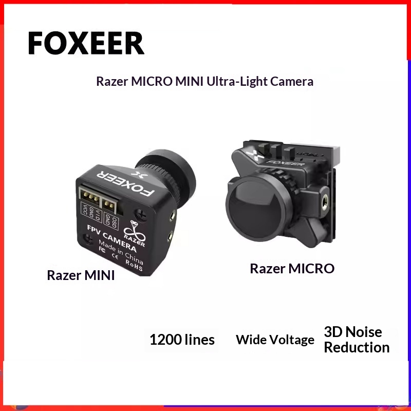Kamera FPV FOXEER Razer MICRO  – Drone Battery High Voltage recenzja i cena