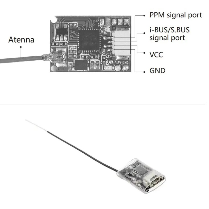 Flysky FS-8A 8CH 18CH Mini Odb – Drone Battery Plate recenzja i cena