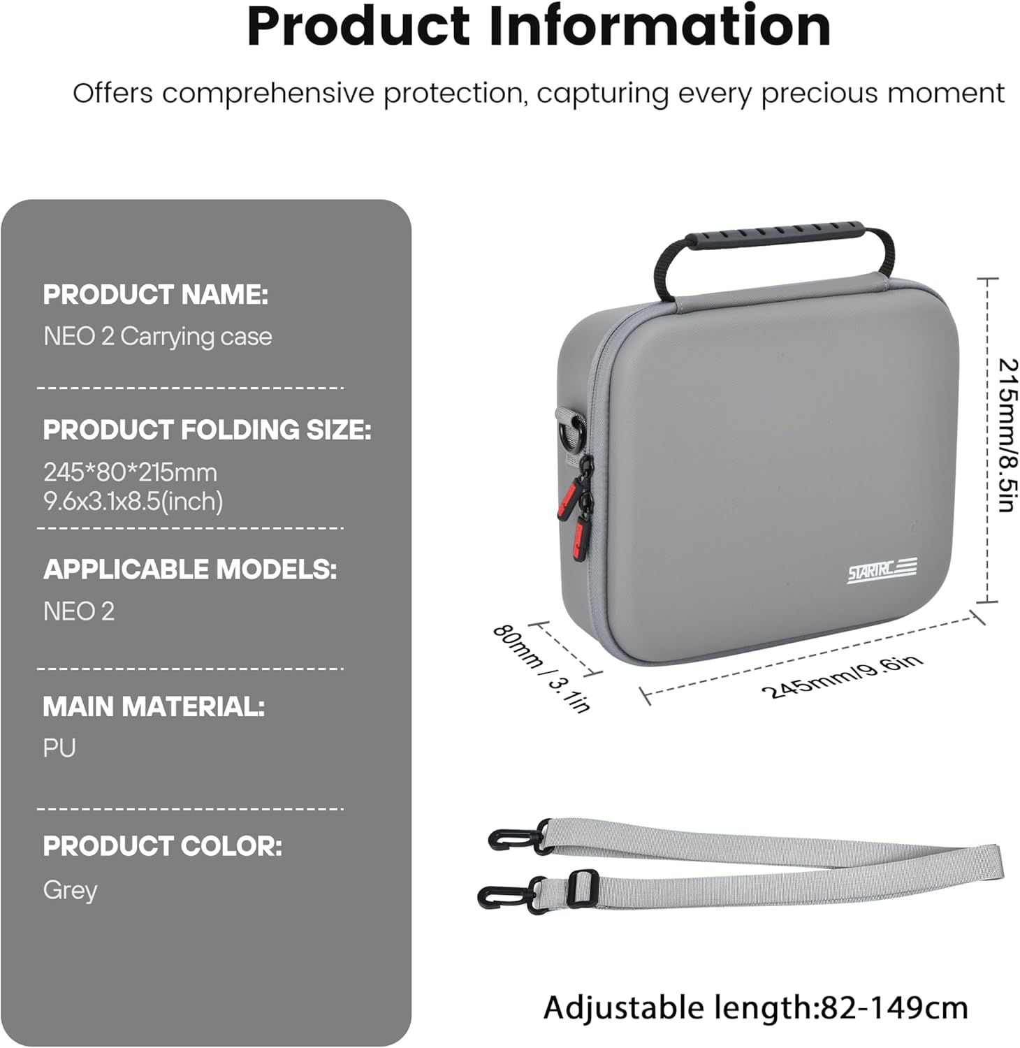 STARTRC Neo 2 Przenośna Torba  – Drone Battery Bag recenzja i cena