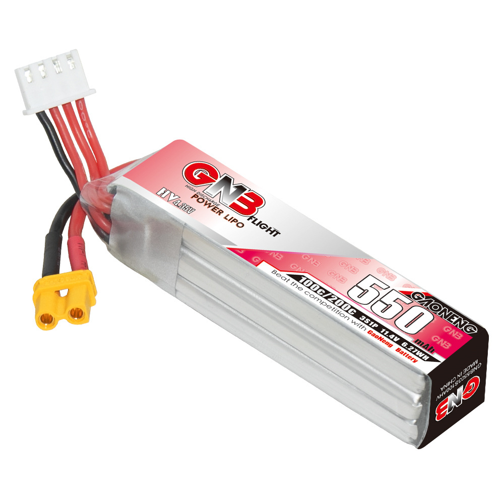 GNB HV 11.4V 550mAh 100C/200C  – Drone Battery Lipo recenzja i cena
