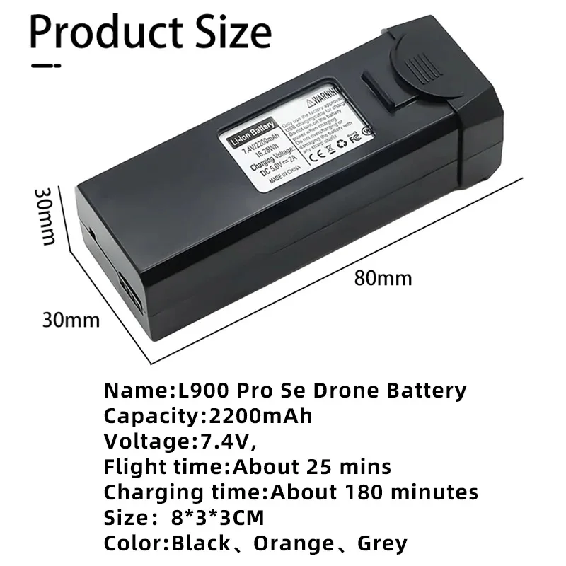 Bateria L900 PRO SE Max Drone  – Drone Battery Li-Ion recenzja i cena