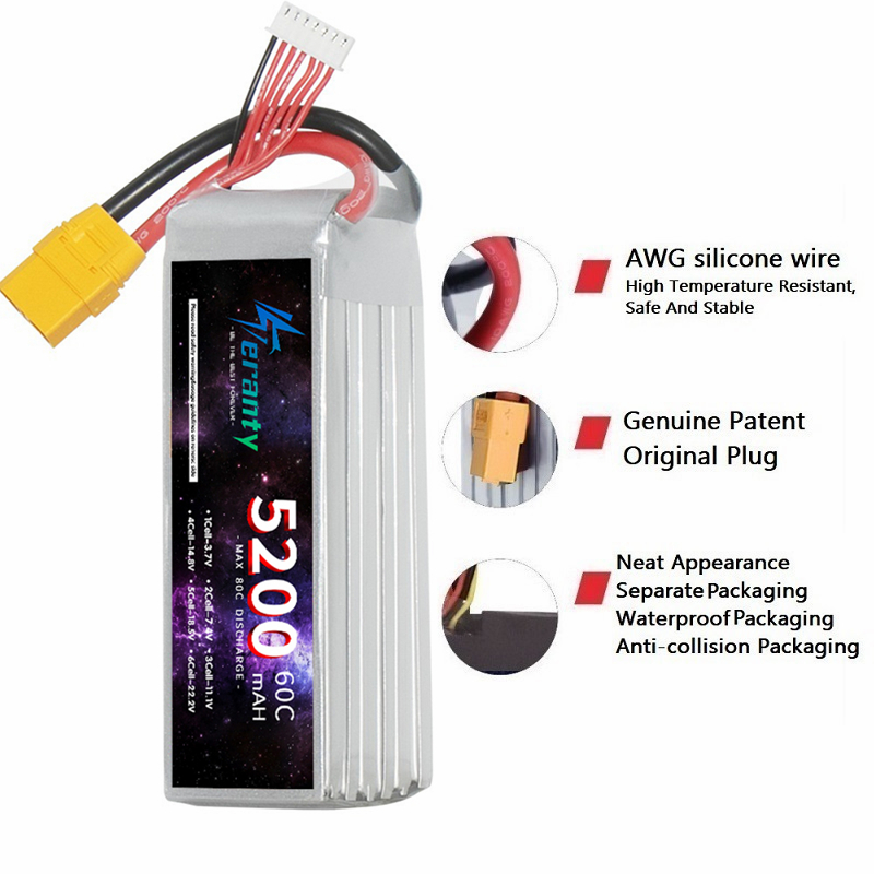 TERANTY 6S 5200mAh Lipo Batter – Drone Battery 6S recenzja i cena