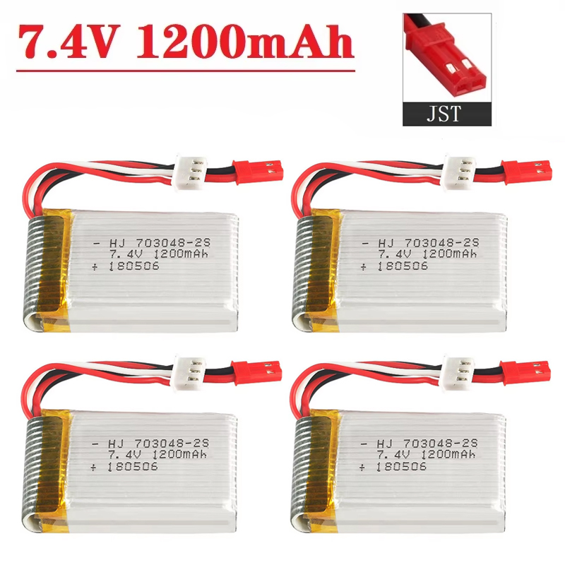 Bateria Lipo 2S 7,4 V 1200 mAh – Drone Battery Connector recenzja i cena