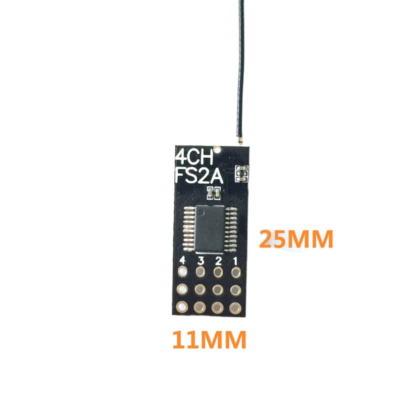 Odbiornik Flysky FS2A Mini 4CH – Drone Battery Lipo recenzja i cena