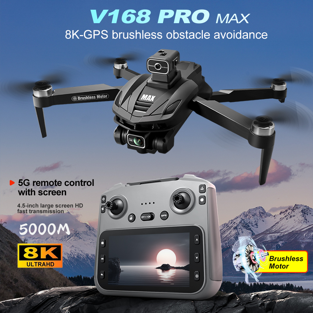 V168 PRO Max GPS Drone 8K Prof – Drone Battery Charger recenzja i cena