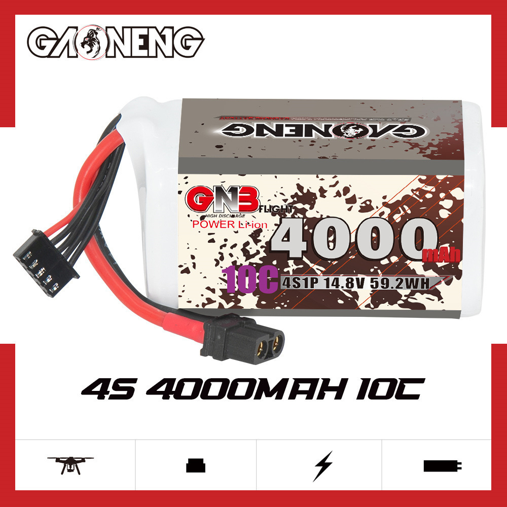 GNB 4000mAh 4S 14.8V 10C 20C z – Drone Battery Li-Ion recenzja i cena