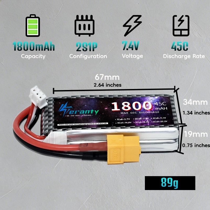 TERANTY 2S 3S 4S 1800mAh Bater – Drone Battery 4S recenzja i cena