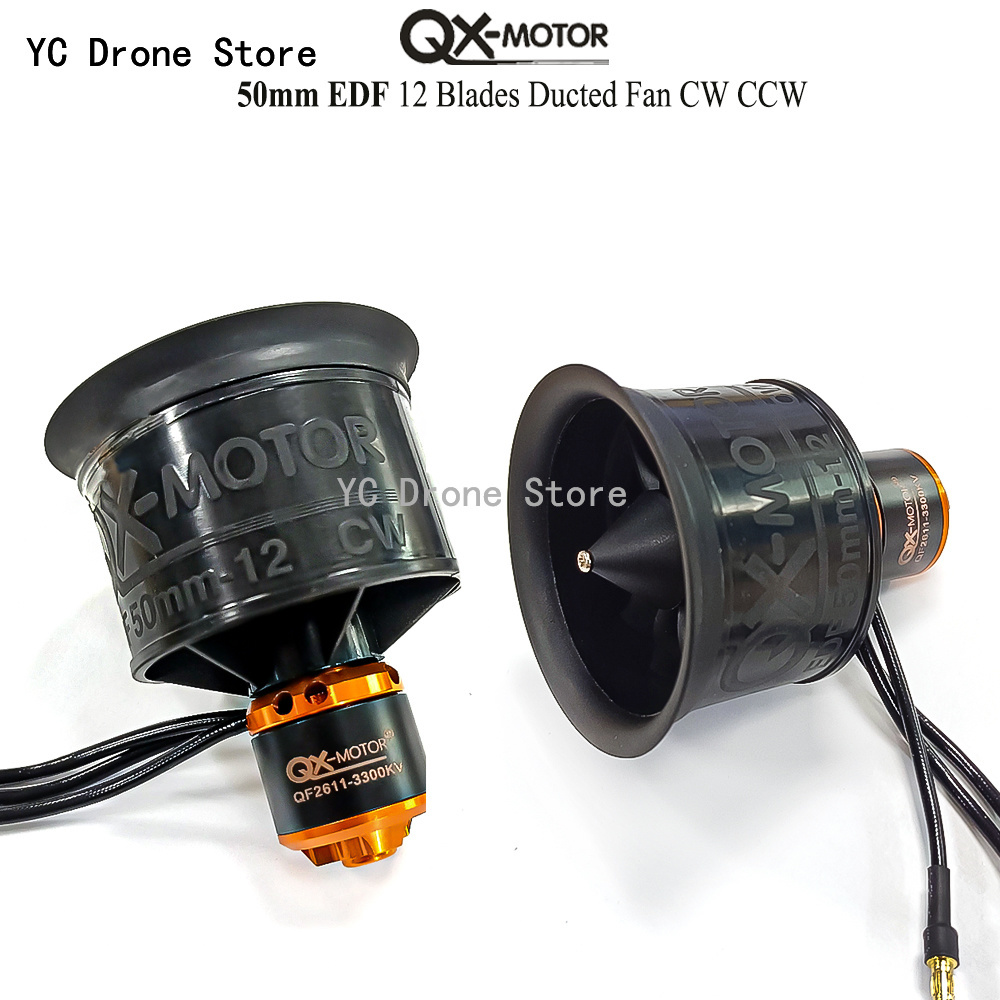 QX-MOTOR 50mm EDF QF2611 12-ło – Drone Battery 4S recenzja i cena
