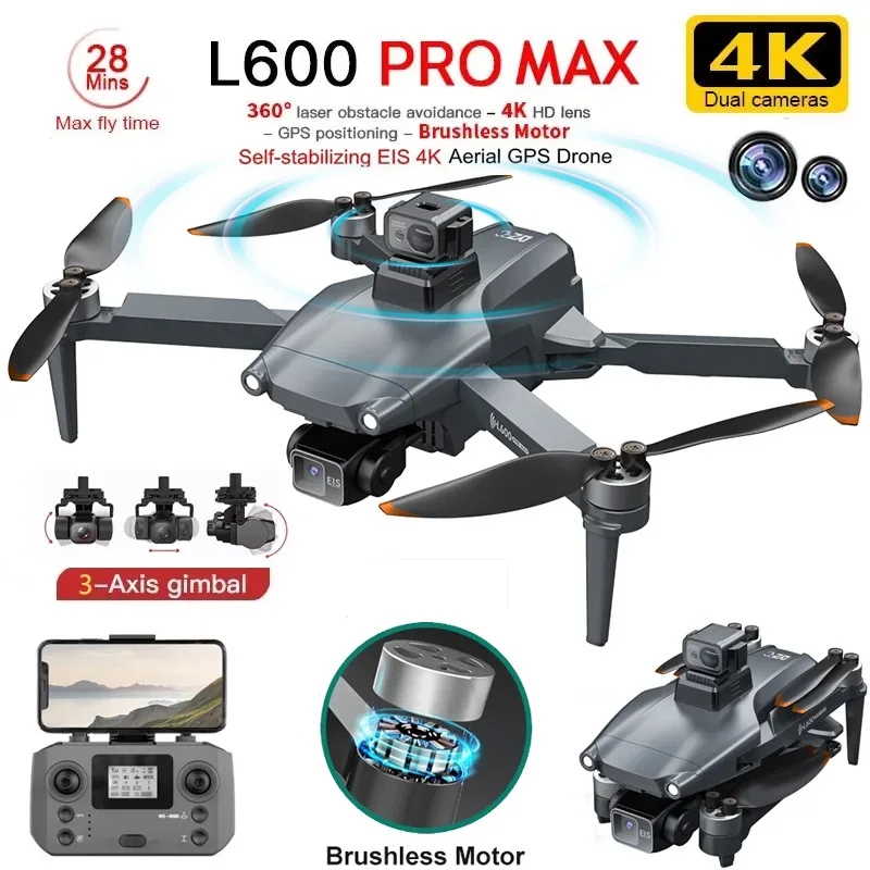 L600 PRO MAX GPS Drone Profesj – Drone Battery Case recenzja i cena