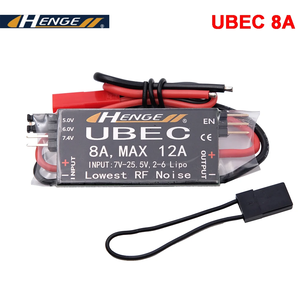 HENGE 8A UBEC Wyjście 5V/6V/7. – Drone Battery 6S recenzja i cena