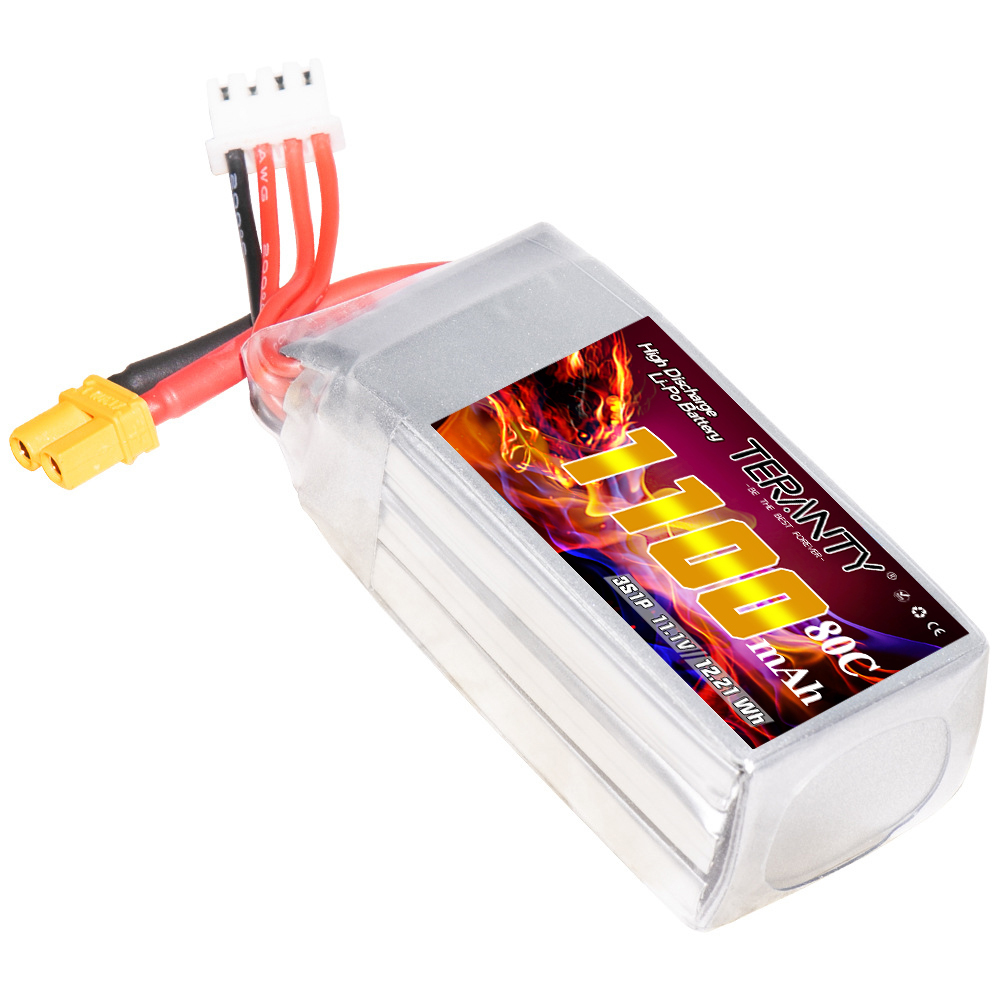 TERANTY 3S 11.1V 1100mAh 80C/1 – Drone Battery 3S recenzja i cena