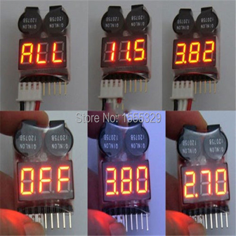 2 szt. 1S-8S Tester napięcia a – Drone Battery Voltage Checker recenzja i cena