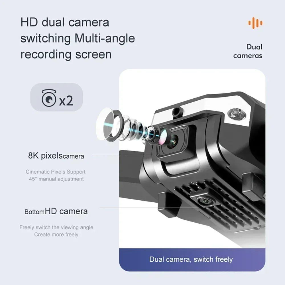 Dron G6 Pro 8K z podwójną kame – Drone Battery Case recenzja i cena