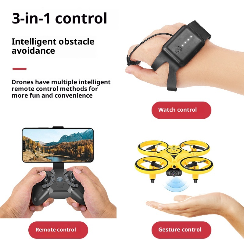 Elektryczny dron sterowany ges – Drone Battery Smart recenzja i cena