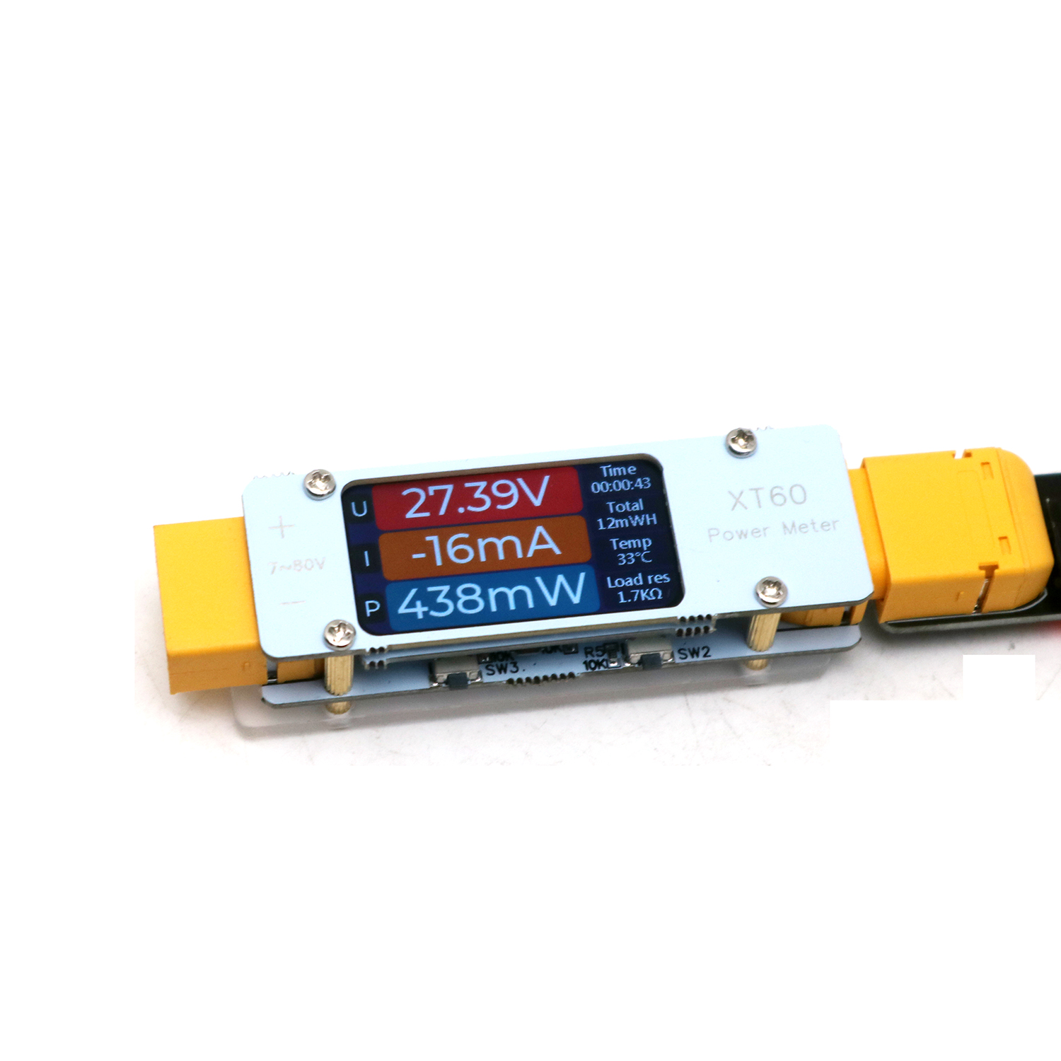 Miernik mocy 64A DC XT60 Dwuki – Drone Battery Voltage Checker recenzja i cena