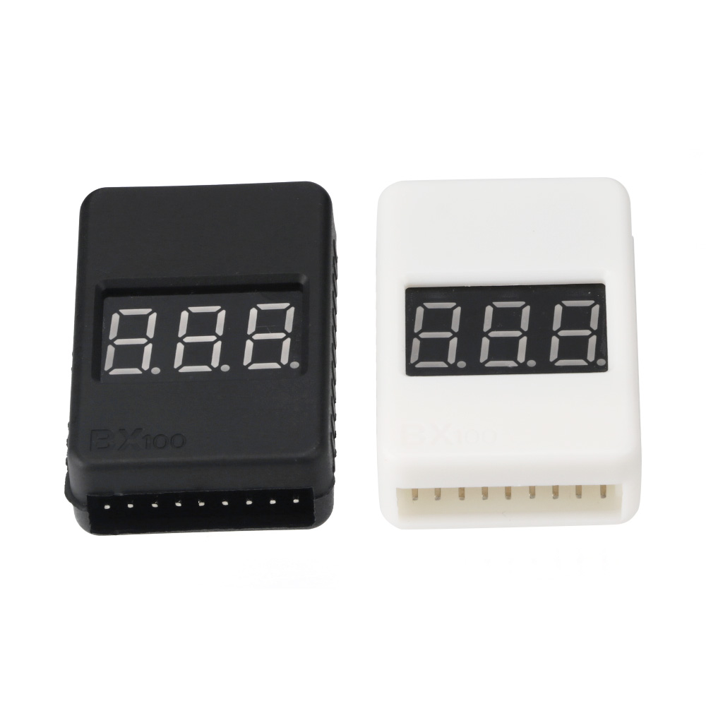 BX100 1-8S Tester Napięcia Bat – Drone Battery Voltage Checker recenzja i cena