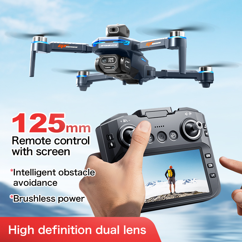 Dron GT8 z funkcją unikania pr – Drone Battery Box recenzja i cena