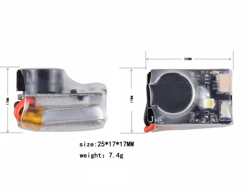 Głośny sygnalizator dźwiękowy  – Drone Battery Alarm recenzja i cena