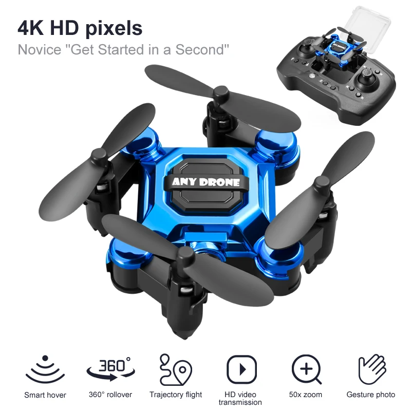 Kamera 4K HD RC Drone Składany – Drone Battery Smart recenzja i cena