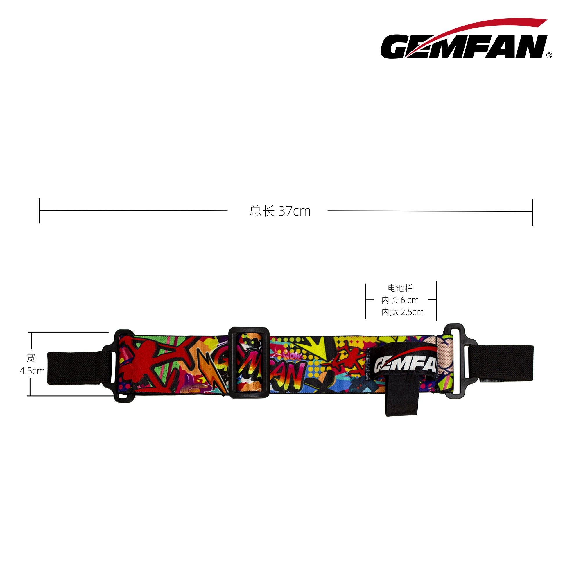 Pasek na głowę do gogli FPV Ge – Drone Battery Strap recenzja i cena