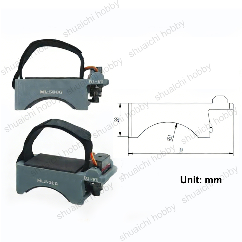 1 SZT. Serwo typu strap-type s – Drone Battery Strap recenzja i cena