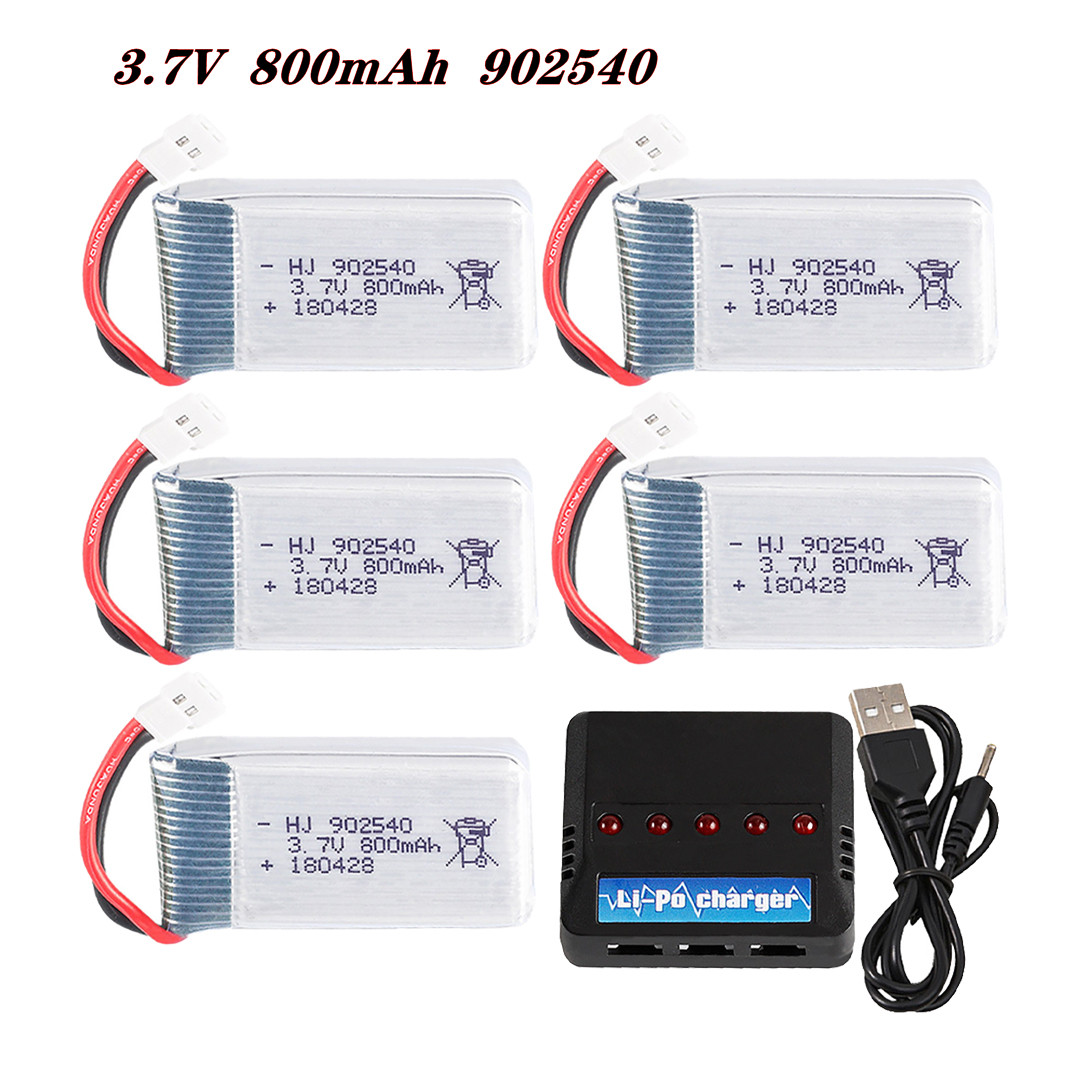 Akumulator Lipo 3.7V 800mAh 90 – Drone Battery Lipo recenzja i cena